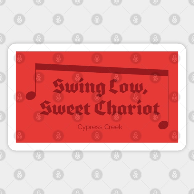 Swing Low, Sweet Chariot Magnet by HammockComplex